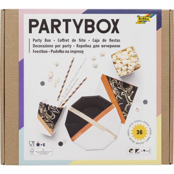folia Party-Box "Adults", 36-teilig