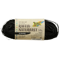 folia Raffia-Naturbast, 50 g, grau