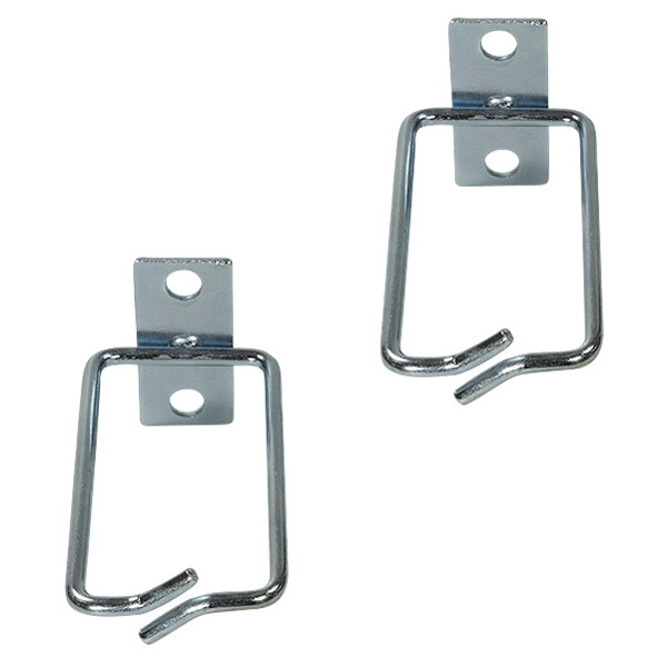 LogiLink Kabelf&uuml;hrungsb&uuml;gel-Set, Stahl, 40 x 80 mm, verzinkt