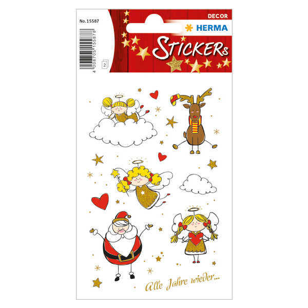HERMA Weihnachts-Sticker DECOR "Engelchen Adele"