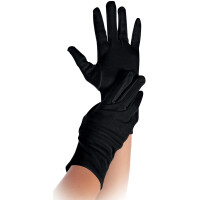 HYGOSTAR Baumwoll-Handschuh Nero, schwarz, L