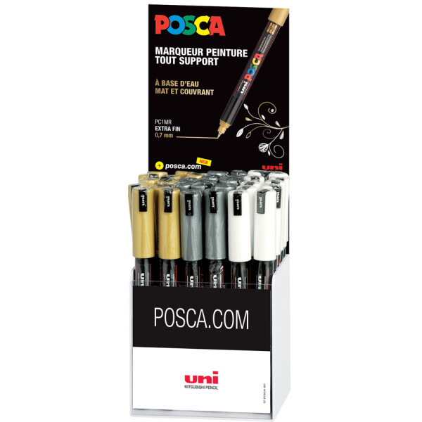 POSCA Pigmentmarker PC-1MR, 36er Display