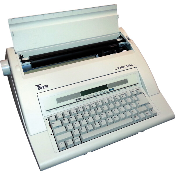 TWEN Elektrische Schreibmaschine "TWEN 180 DS PLUS"