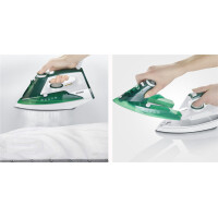 SEVERIN Dampfbügeleisen BA 3261, weiß grün