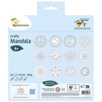 My Mandarine Malbuch "Graffy Pop Mandala", Boy
