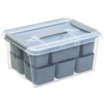 plast team Aufbewahrungsbox PROBOX DIY, 14 Liter