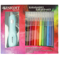 WESTCOTT Zauberstift Kreativ-Set mit Airbrush-Stift