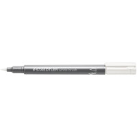 STAEDTLER Pinselstift metallic brush, weiß