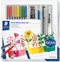 STAEDTLER Aquarell-Set Floral Watercolour Set