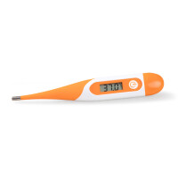 HARO Fieberthermometer, flexible Spitze, weiß orange