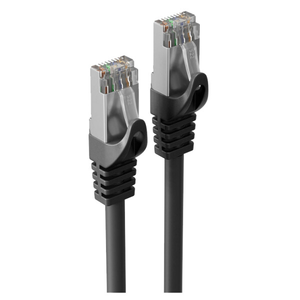 shiverpeaks Patchkabel Kat. 6A, U UTP, 30,00 m, schwarz