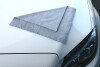 IWH Premium Microfaser-Poliertuch ohne Rand, grau