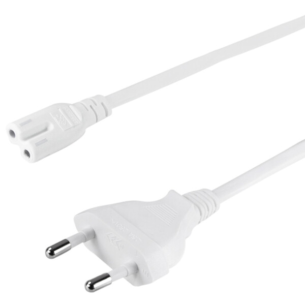 LogiLink Netzkabel, Eurostecker - Kleinger&auml;tekupplung, 1,8 m