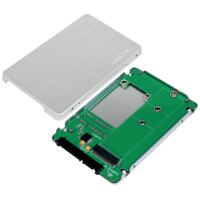 LogiLink 2,5" Externes SSD-Gehäuse für M.2...