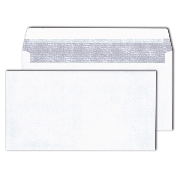 MAILmedia Briefumschlag 125 x 235 mm, hochweiß, ohne Fenster